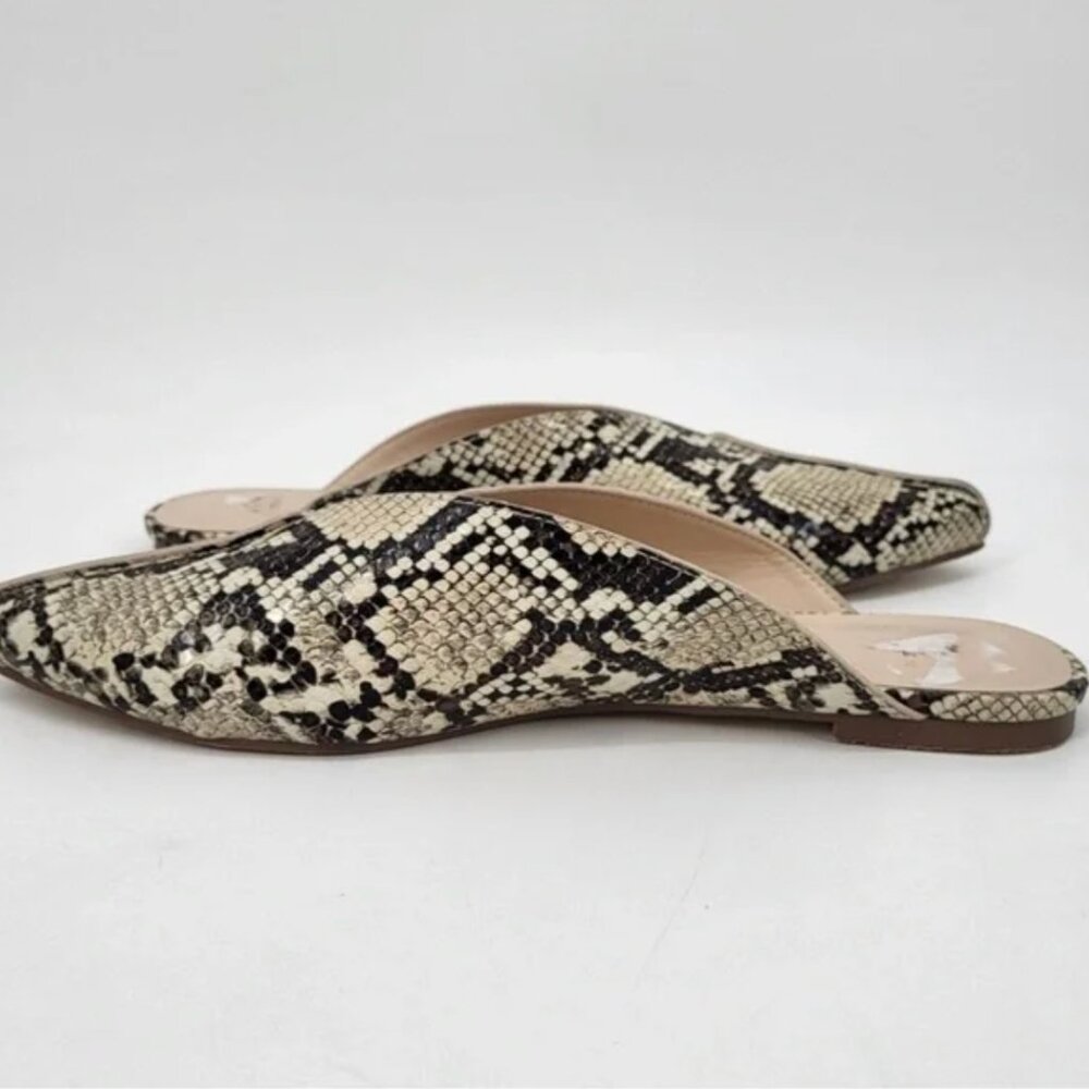 H by Halston Snakeskin Slides Mules size 8 - Picture 5 of 10